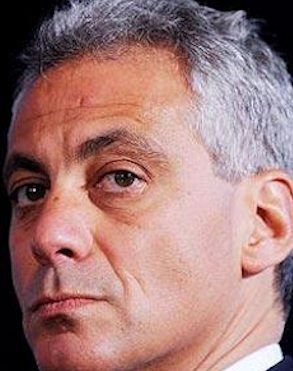 The now disqualified candidate for Mayor, Rahm Emanuel