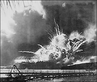 The attack on Pearl Harbor on December 7, 1941.
