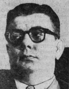 Chicago Outfit labor union racketeer, Gus Zapas, circa early 1960s